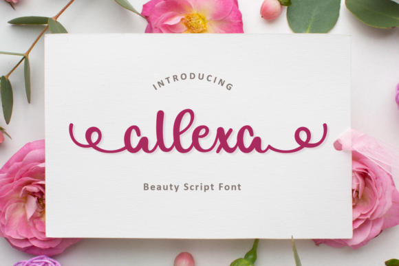 Allexa: A Handwritten Font for Modern Web Design