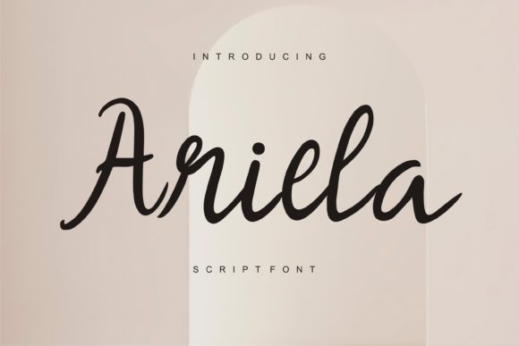 Ariela: A Designer’s Take on Modern Script Elegance