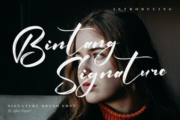 Bintang Signature: A Premium Handwritten Font for Crafters