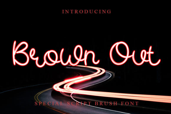Brown Out Font: Elevate Your Campaign Visuals