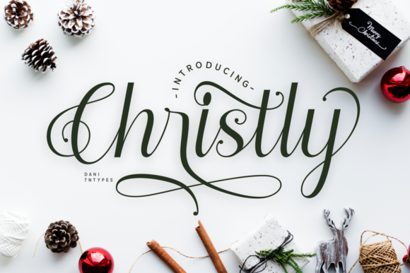 Christly Font: Elegant Script for Makers