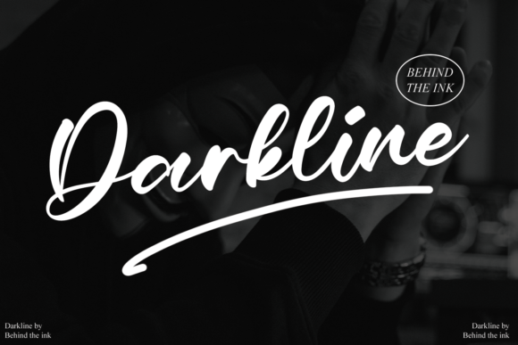 Darkline Font: A Playful Script for Modern Branding