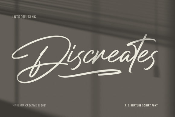 Discreates: A Designer’s Take on Modern Script Charm