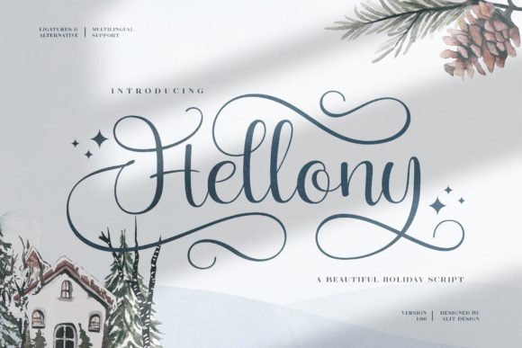 Hellony Font: Elevating Editorial Design