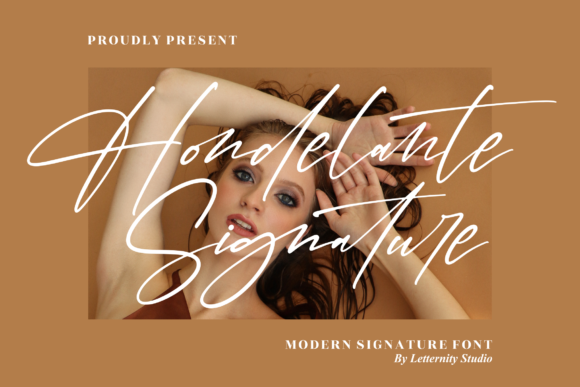 Hondelante Signature Font for Makers