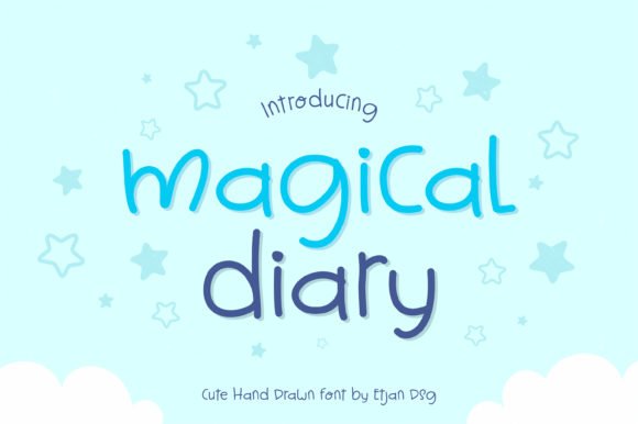 Magical Diary: A Handwritten Font for Branding