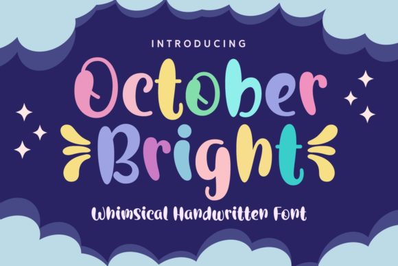 October Bright: A Whimsical Font for Branding