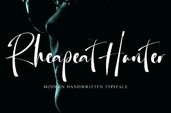 Rhepeat Hunter: A Dainty Script Font for Web Design