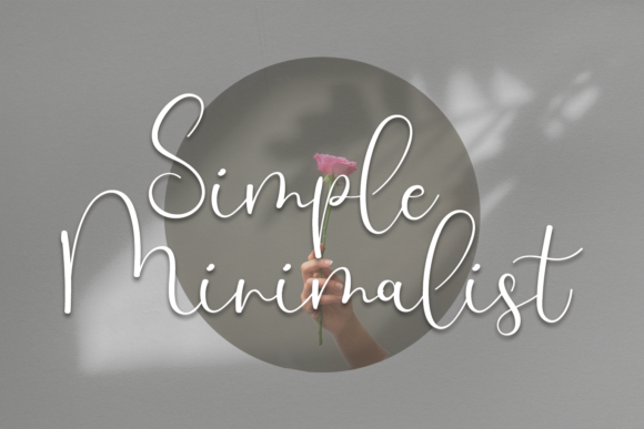 Simple Minimalist Font for Handmade Brands
