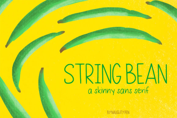 String Bean Skinny: A Minimal Font for Web Design