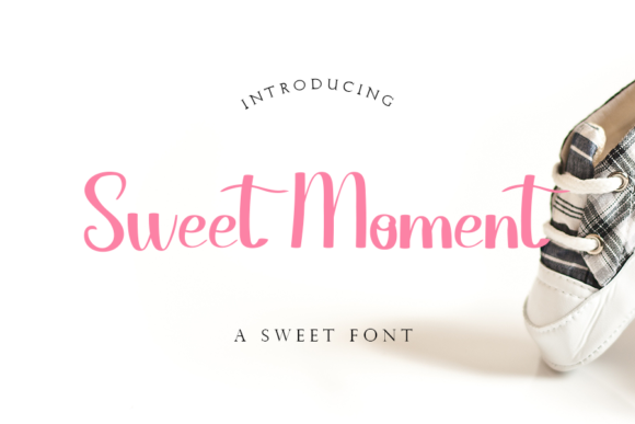 Sweet Moment: A Script Font for Modern Branding