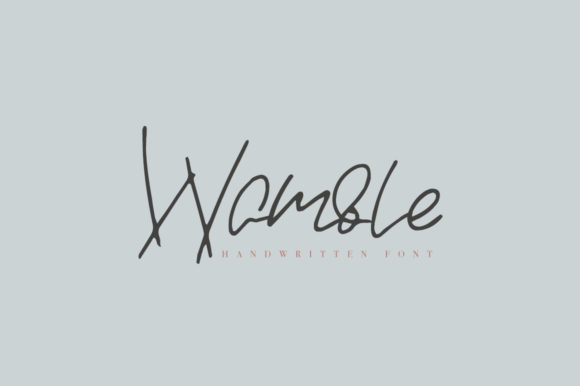 Wamble: The Handwritten Font for Scroll-Stopping Design