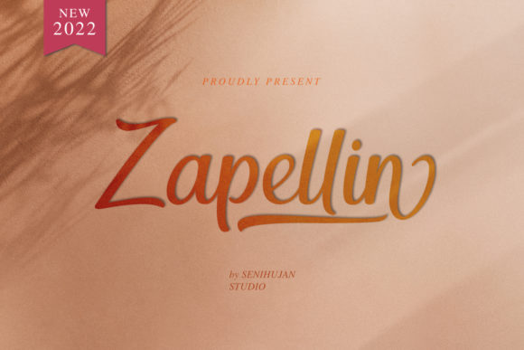 Zapellin: The Script Font for Modern Branding